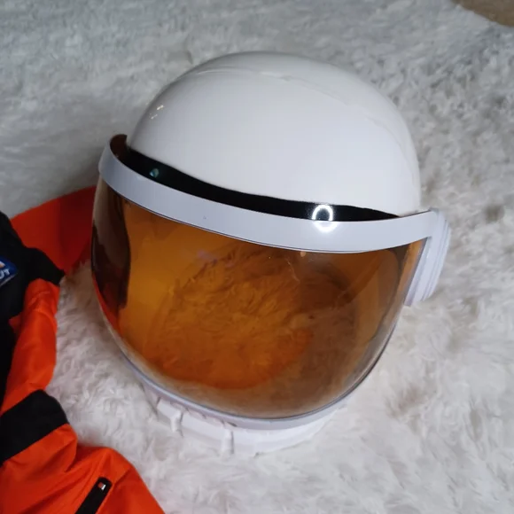 👩‍🚀 Last One! SEND ME AN OFFER*NASA Astronaut Halloween Costume orange suit 3T - Picture 5 of 6